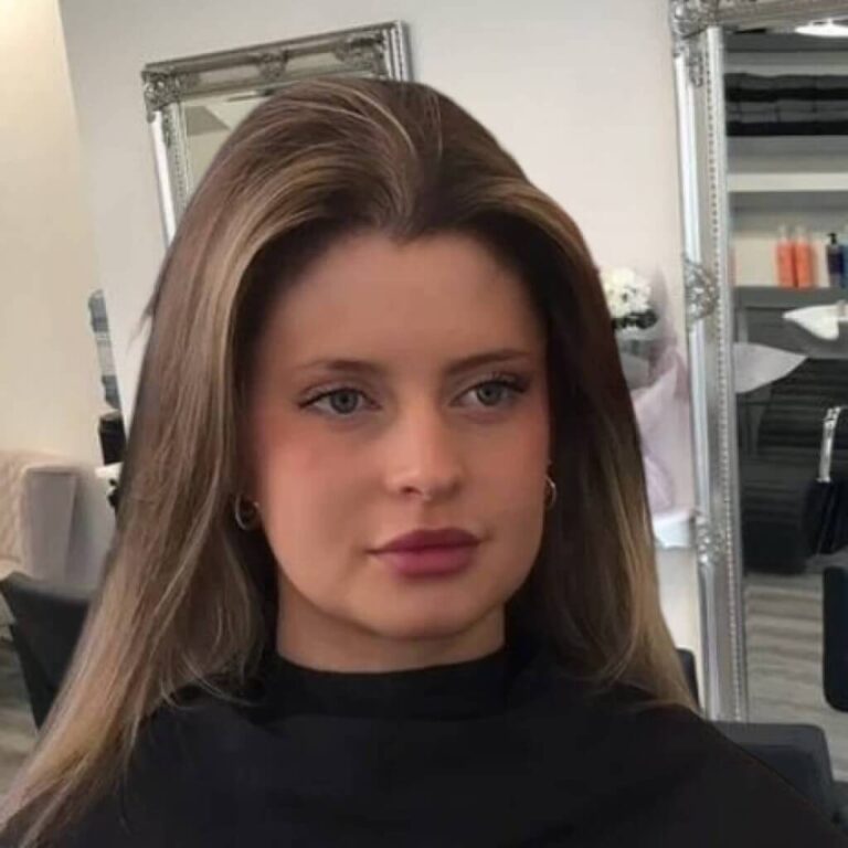 Professional hair treatment result with smooth glossy finish | Alina Kalinichenko Isle of Wight